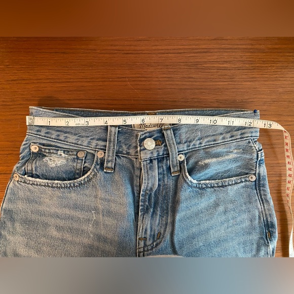 Madewell Perfect Vintage Straight Jean Sz 23 Petite - Picture 5 of 6
